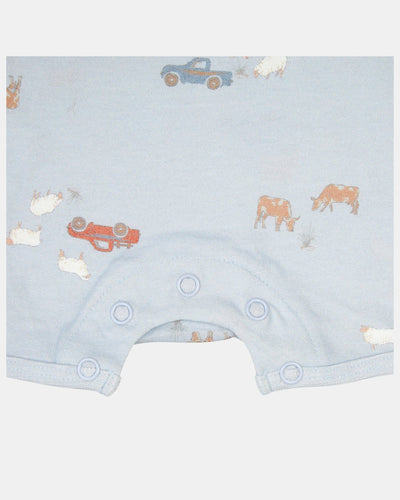 Toshi Onesie Short Sleeve Classic - Sheep Station