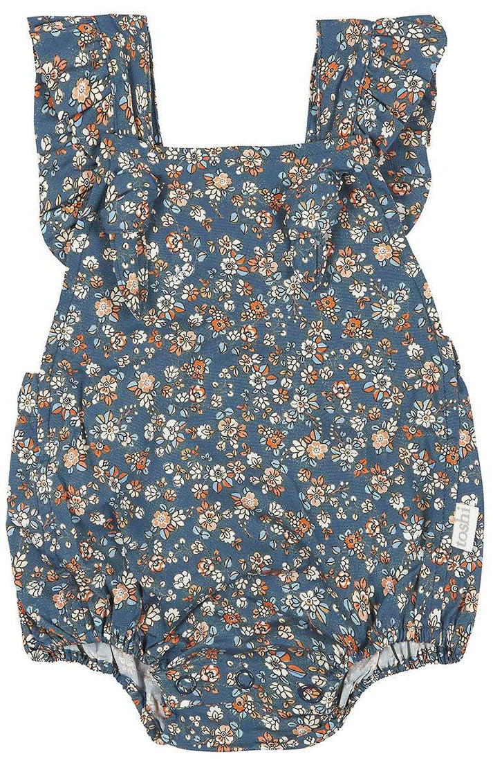Toshi Baby Romper Libby - Midnight