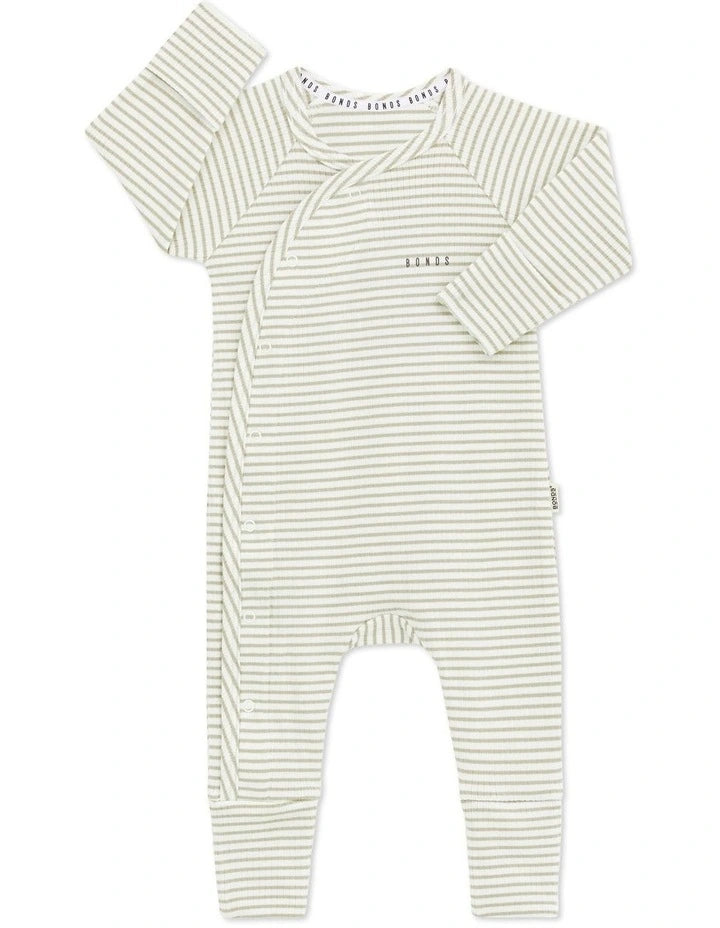 Bonds Wide Needle Rib Coverall - Hazy Skies/Marscapone