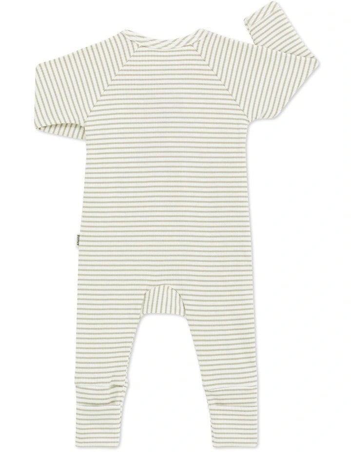 Bonds Wide Needle Rib Coverall - Hazy Skies/Marscapone