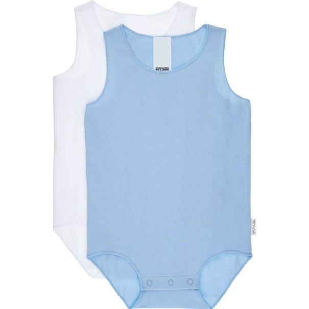 Bonds Value Singletsuit 2 Pack - Blue/White
