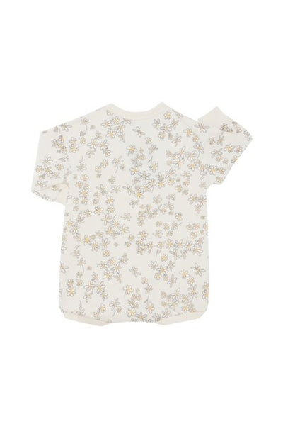 Bonds Soft Threads Slouchy Pullover Bodysuit - Field Of Daisies Marscarpone