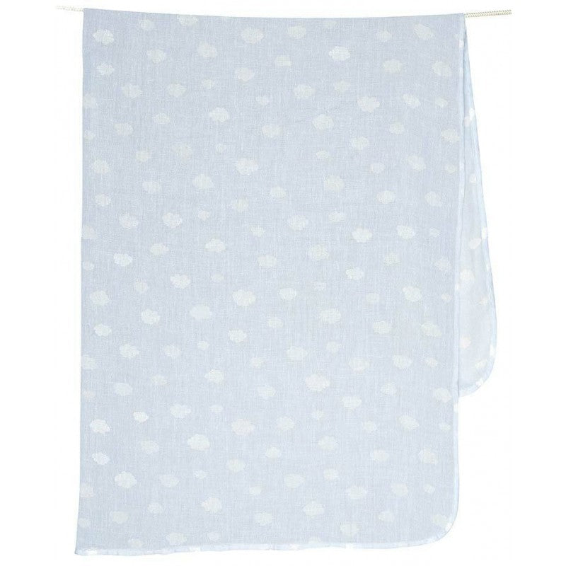 Toshi Wrap Muslin Print - Clouds