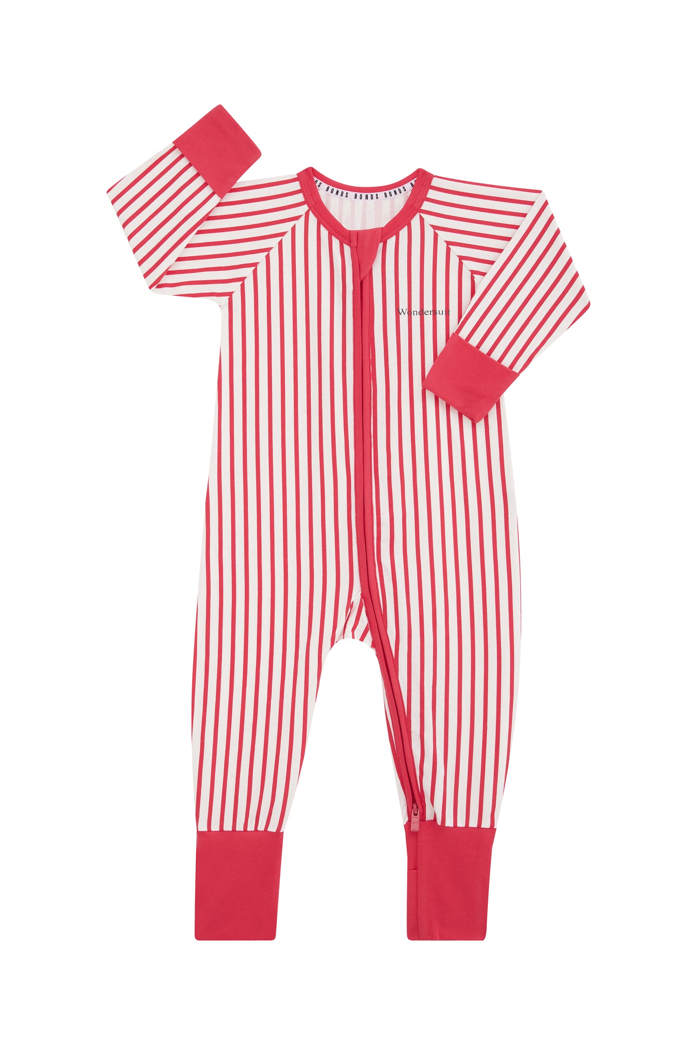 Bonds Zip Wondersuit - Heritage Stripe