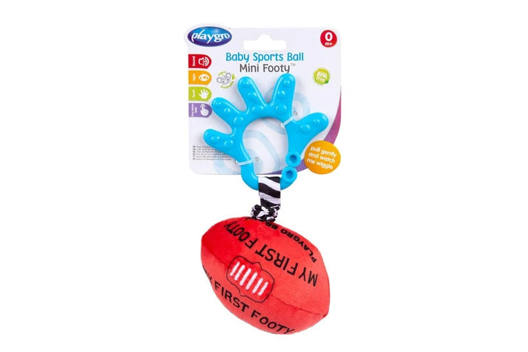 Playgro Baby Sports Balls - Mini Footy