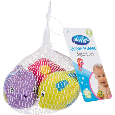 Playgro Bath Squirtees - Ocean Friends