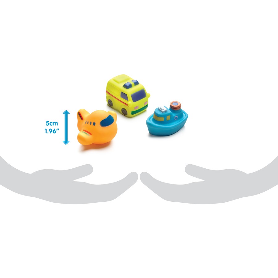 Playgro Bath Squirtees - On The Move