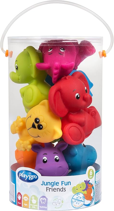 Playgro Bath Toys - Jungle Fun Friends