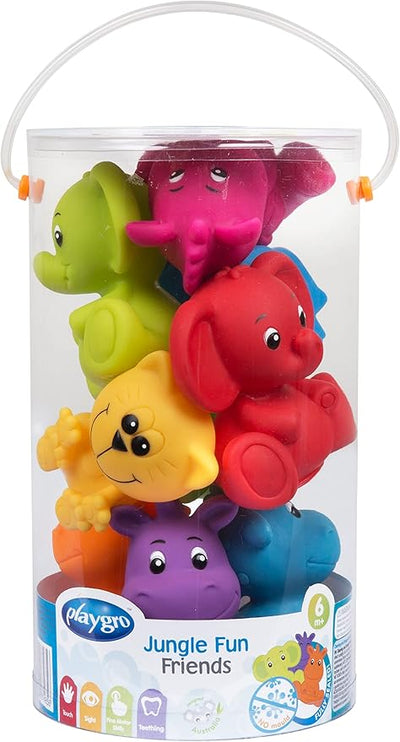 Playgro Bath Toys - Jungle Fun Friends