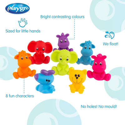 Playgro Bath Toys - Jungle Fun Friends