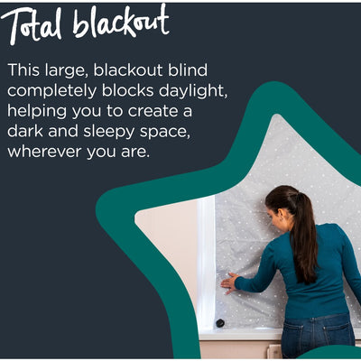 Tommee Tippee Blackout Blind Grey Starry Night Large