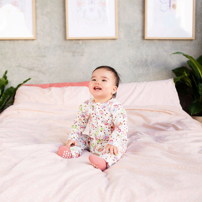 Monarch Long Sleeve Bamboo Zip Bootysuit V3 - Bubba Tea