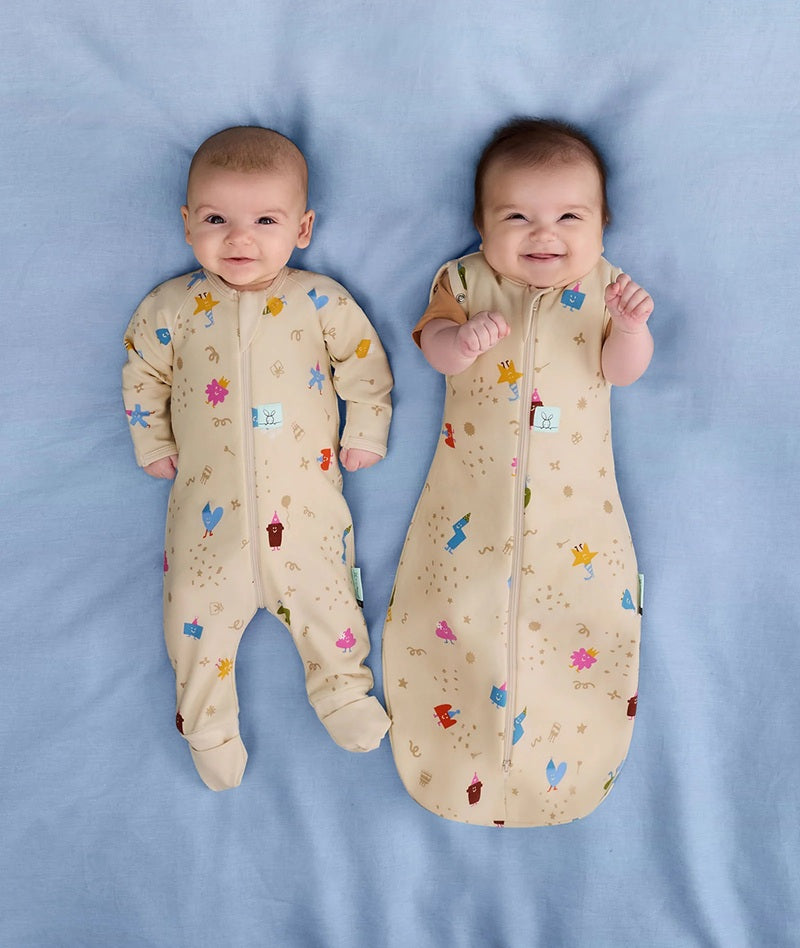 ergoPouch Australia Cocoon Swaddle Bag 1.0 TOG - Birthday Blobs