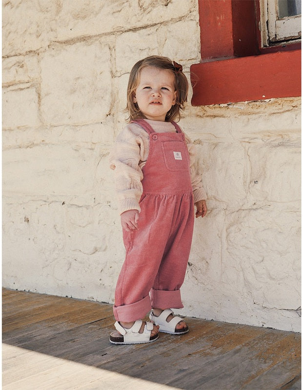 Kynd Baby Cord Overall - Cameo