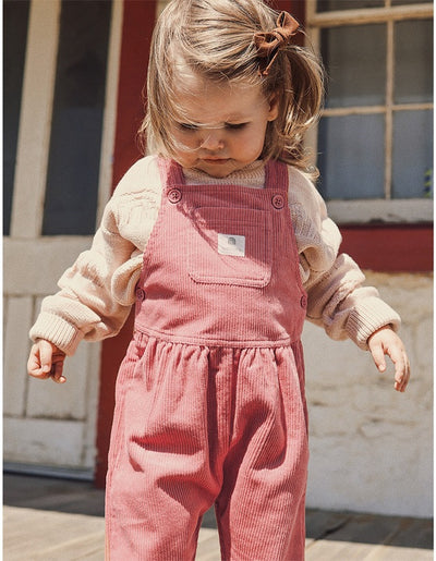 Kynd Baby Cord Overall - Cameo
