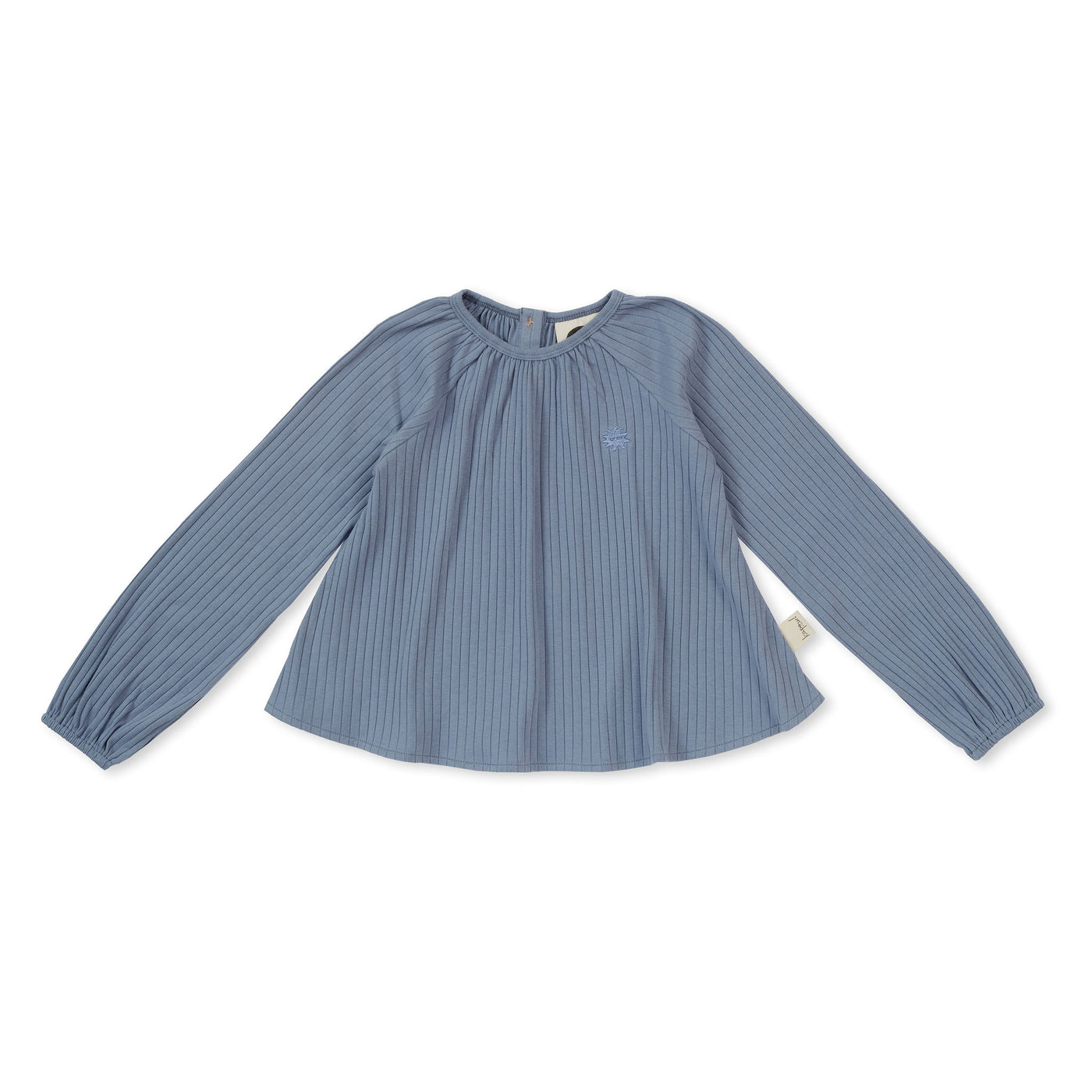 Kapow Kids Cornflower Rib Smock Blouse