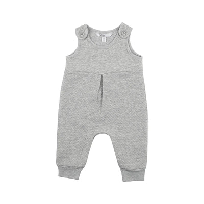 Bebe By Minihaha Llama Quilted Overall - Grey Marle