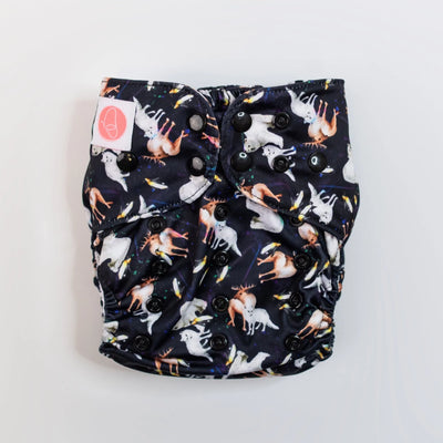 Monarch Ultimate Swim Nappy With Snaps - Disco Bears