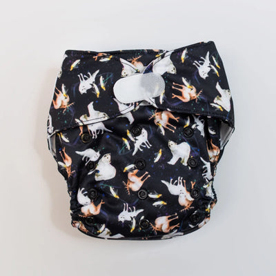 Monarch Ultimate Swim Nappy With Hook & Loop - Disco Bears