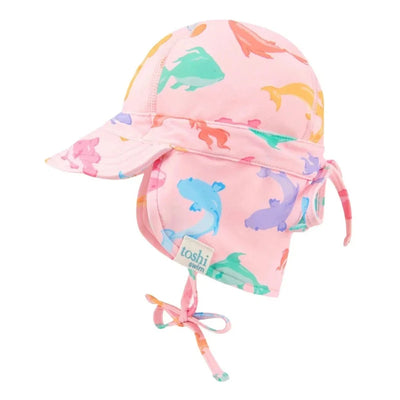 Toshi Swim Baby Flap Cap Classic - Dishy Fishy