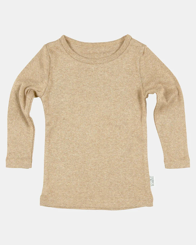 Toshi Dreamtime Organic Tee Long Sleeve - Camel