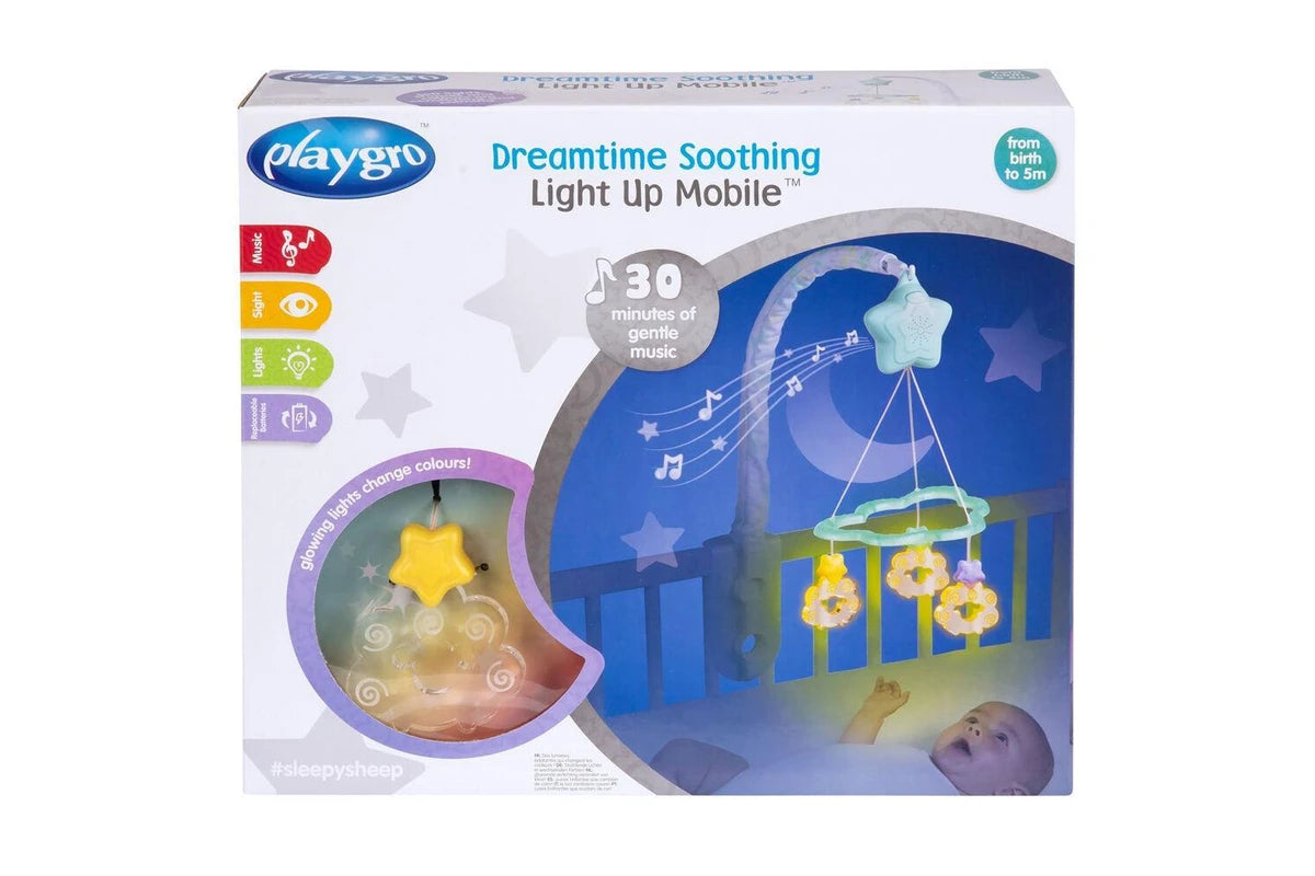 Playgro Dreamtime Soothing Light Up Mobile