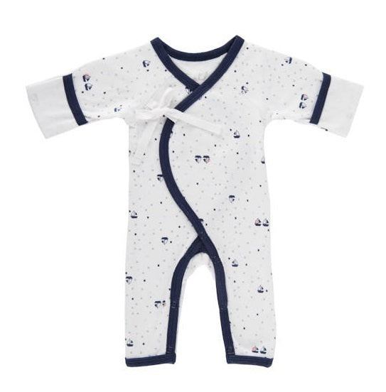 Emotion & Kids Crossover Outfit With Tie Front Prem - Yachts