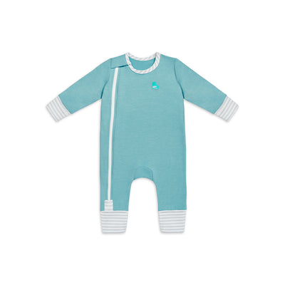 Love To Dream Ecovero Side Zip Footless Romper - Marine