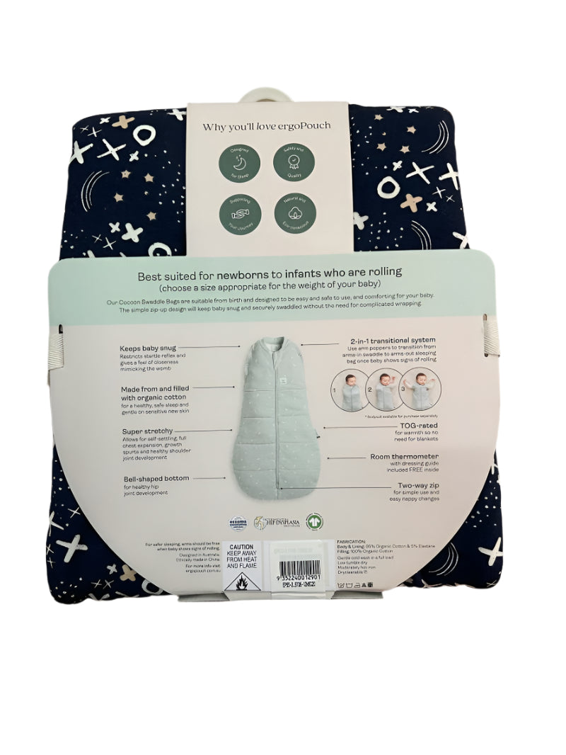 ergoPouch Australia Cocoon Swaddle Bag 2.5 TOG - Southern Cross