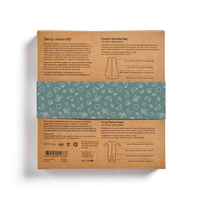 ergoPouch Australia Newborn Gift Pack Grey Marle