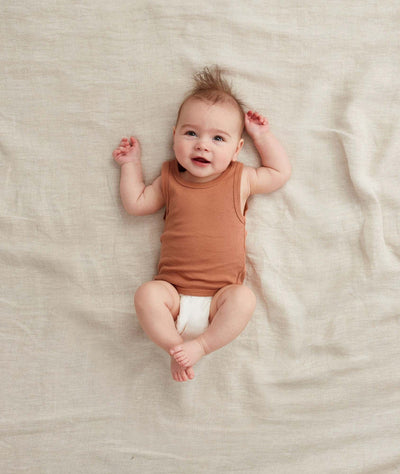ergoPouch Australia Singlet 0.2 TOG - Chestnut