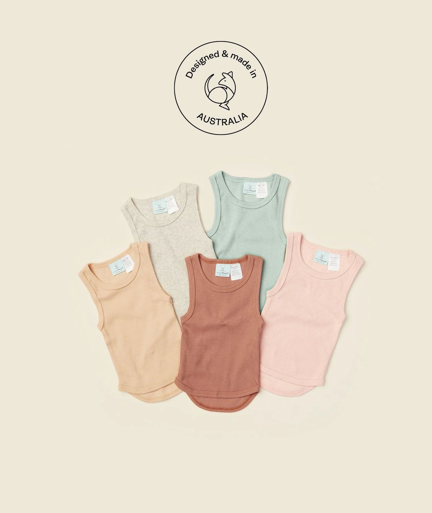 ergoPouch Australia Singlet 0.2 TOG - Shell