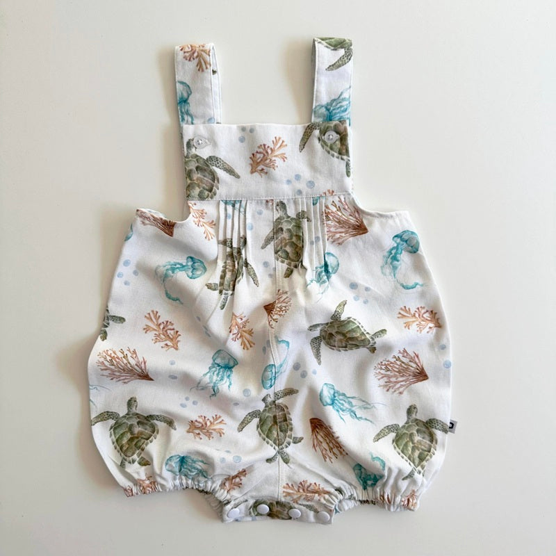 Dukes The Brand Ezra Unisex Overalls - Sea Animals Print