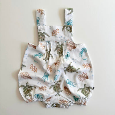 Dukes The Brand Ezra Unisex Overalls - Sea Animals Print