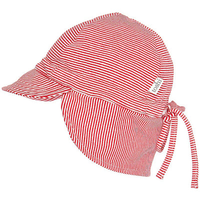 Toshi Baby Flap Cap - Tomato