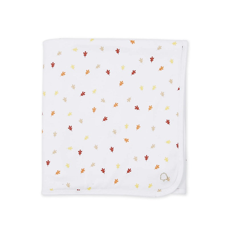 Texas Oak Fall Leaves Baby Blanket - Fall Leaves Print