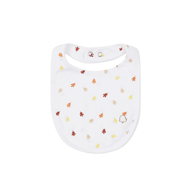 Texas Oak Fall Leaves Bib - Fall Leaves Print