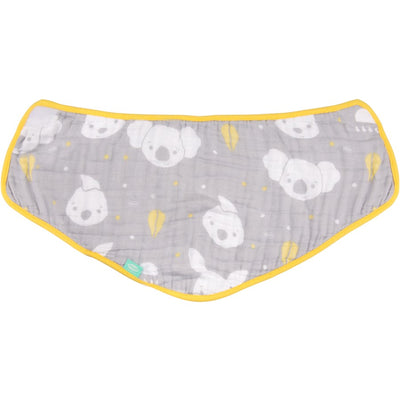Playgro Fauna Friends Reversible 2 in 1 Bib to Burp Cloth 2 Pack