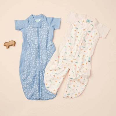 ergoPouch Australia Short Sleeve Sleep Suit Bag 1.0 TOG - Shadowlands