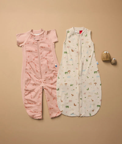 ergoPouch Australia Sleep Suit Bag 0.2 TOG - Elephant Parade