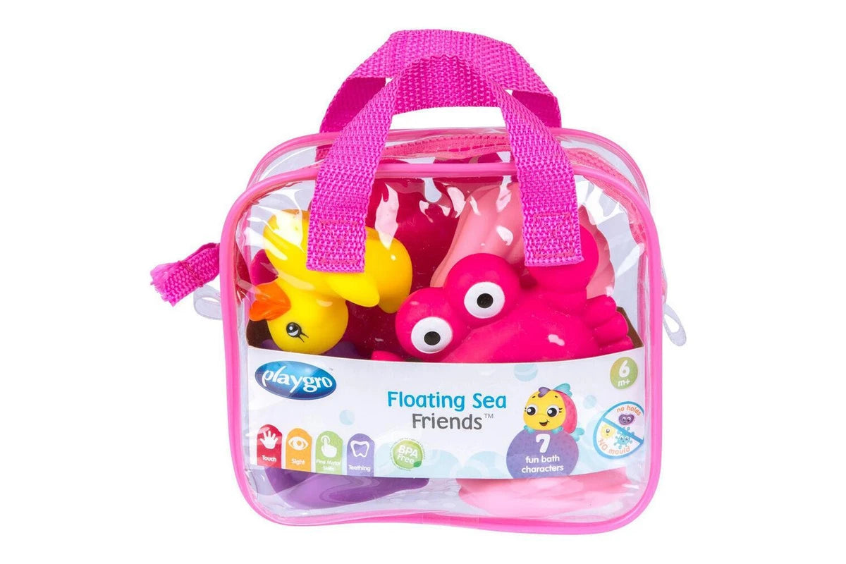 Playgro Floating Sea Friends - Pink