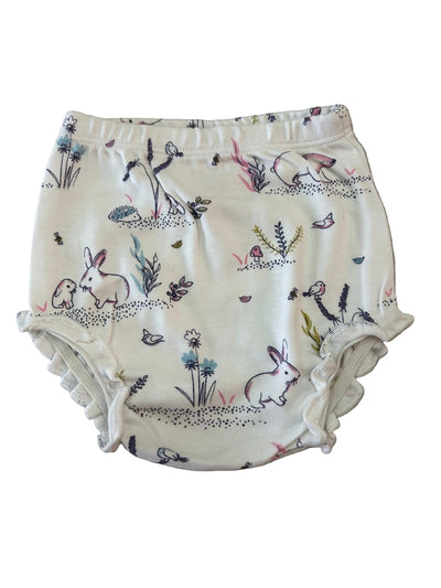 Tiny Twig Frill Sleeve Dress & Bloomer Set - Hibernation