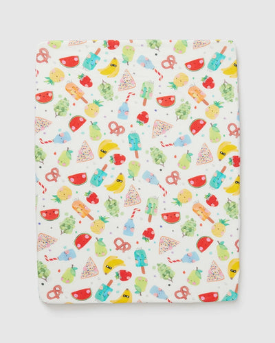 Little Green & Co Jersey Bassinet Sheet - Summer Yums