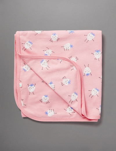 Little Green & Co Jersey Wrap - Strawberry Yoga