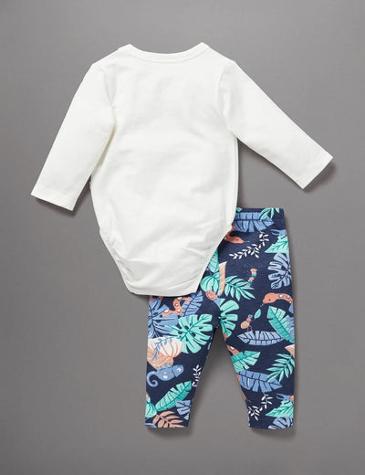 Little Green & Co Bodysuit & Legging Set - Rainforest