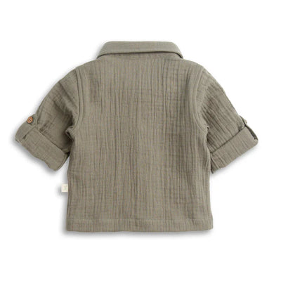 Tiny Twig Gandhi Shirt - Sage Crinkle