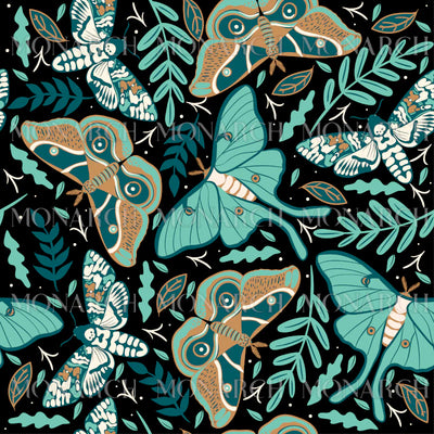 Monarch Classic Swim Nappy With Snaps - Twilight Flight