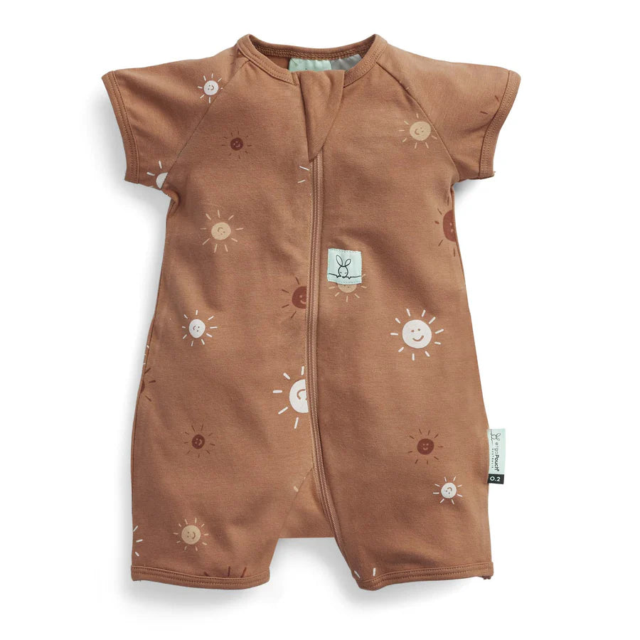 ergoPouch Australia Short Sleeve Layer 0.2 TOG - Sunny