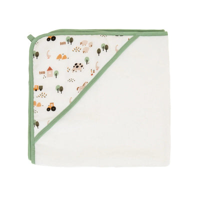 All 4 Ella Baby Hooded Towel - Country Farm