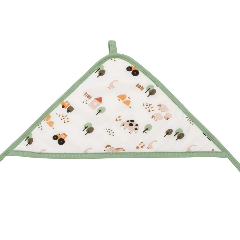 All 4 Ella Baby Hooded Towel - Country Farm